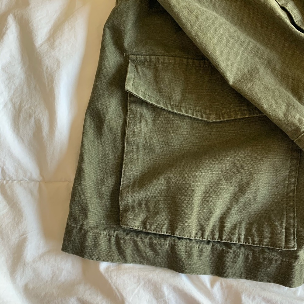 Army Green Utility Jacket - Picture 4 of 5